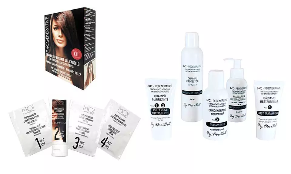 Packs traitement cheveux à la kératine K-Régénerative - Primary Image
