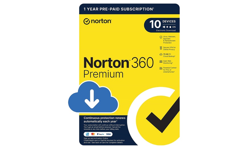 Image 2: Protección avanzada con Norton 360 Premium o deluxe