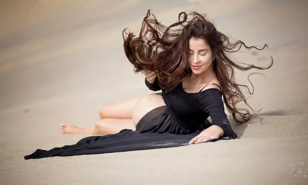 Sesión fotográfica Dulce espera con fotos editadas en alta resolución