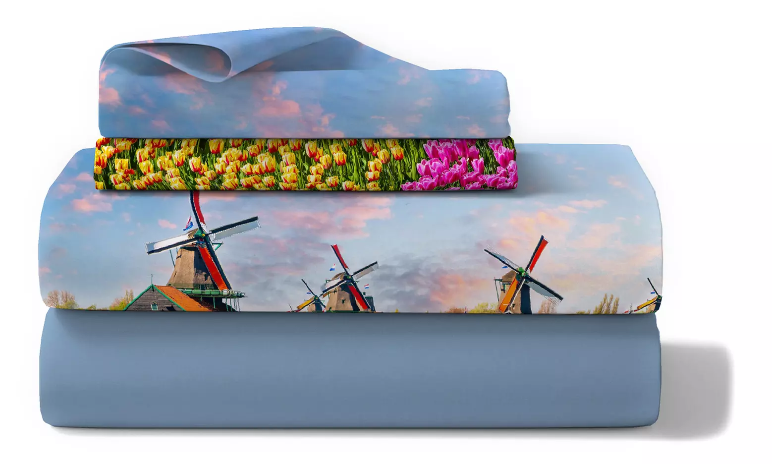 Completo letto matrimoniale in cotone