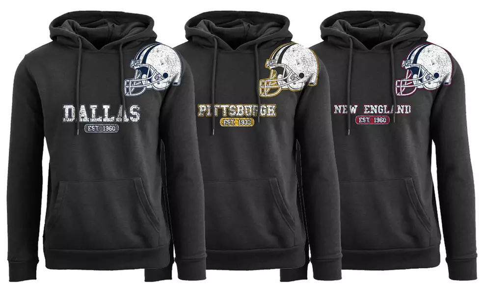 Men's Awesome Football Helmet Pull-Over Hoodie (S-2XL) - Primary Image