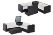 Outsunny Four-Seater Conversion Outdoor Furniture Set - Image 5