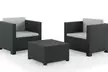 Conjunto de muebles de 2 plazas para jardín - Second Medium