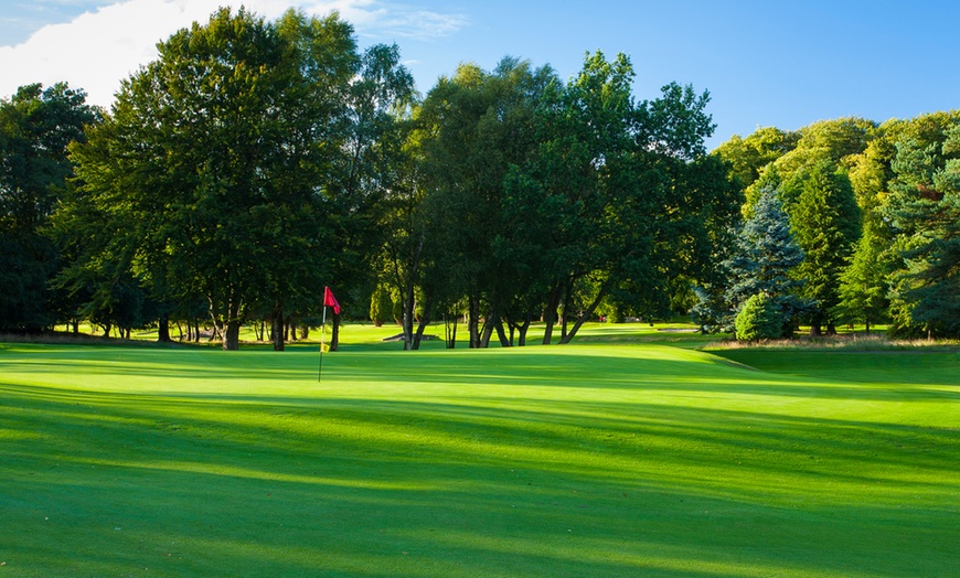 Image 1: 18 Holes of Golf and Hot Drink