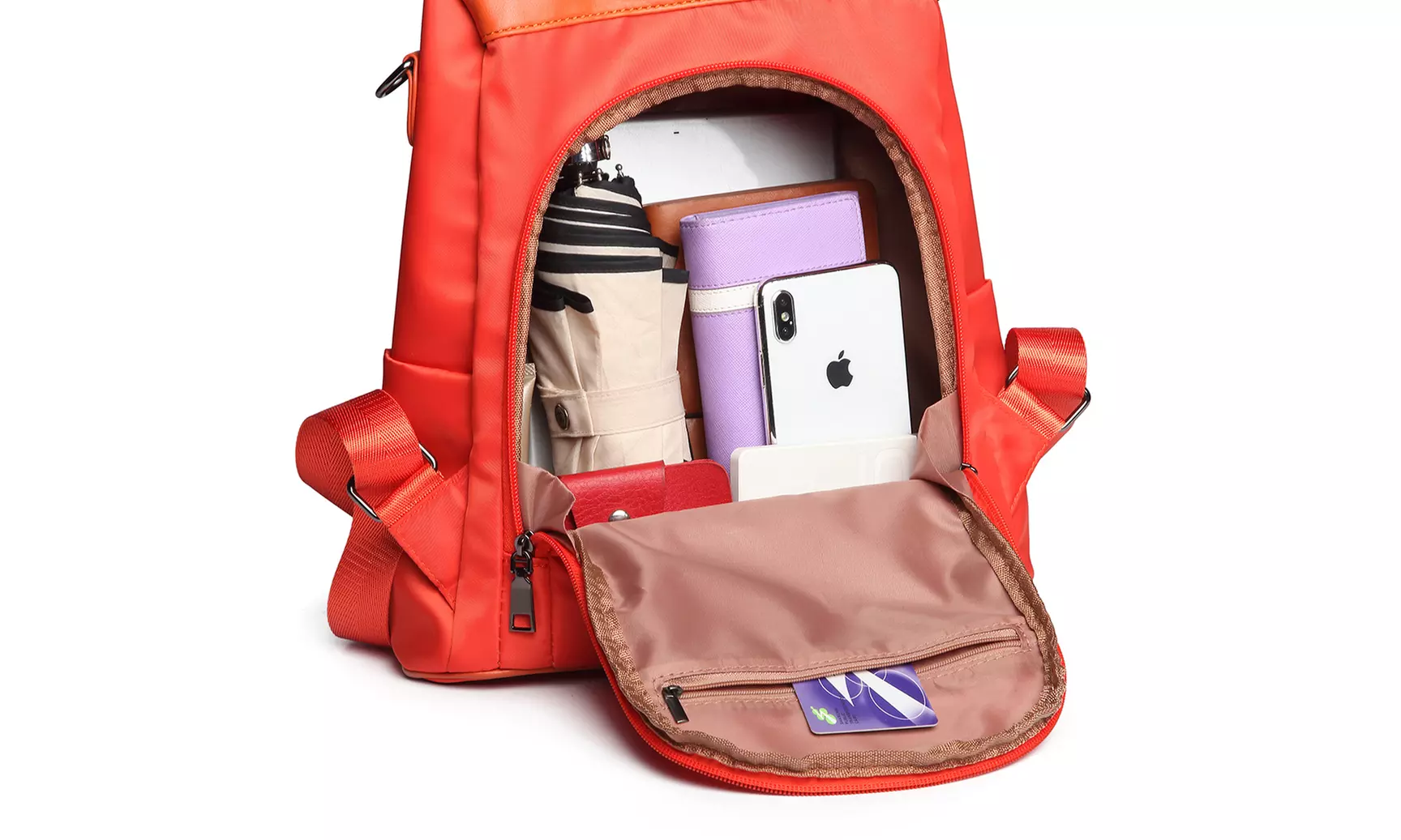 Clearance Miss Lulu Women Two Way Backpack Shoulder Bag