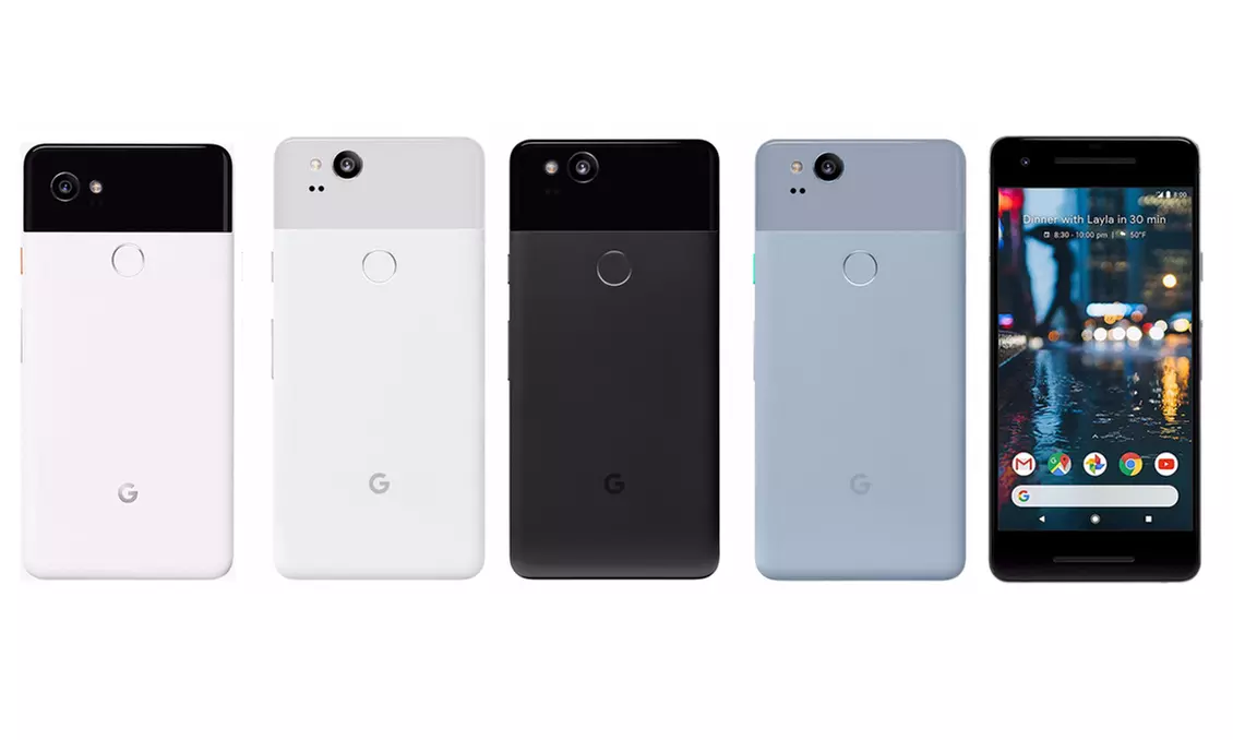 Google Pixel 2 or Google Pixel 2 XL Unlocked Cellular Phone (Refurbished A-Grade) - Primary Image