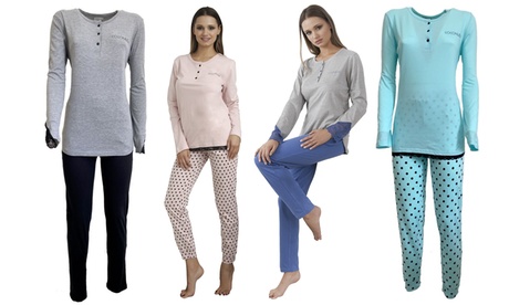 Pigiama da donna Coconuda, disponibile in 2 modelli e vari colori e taglie
