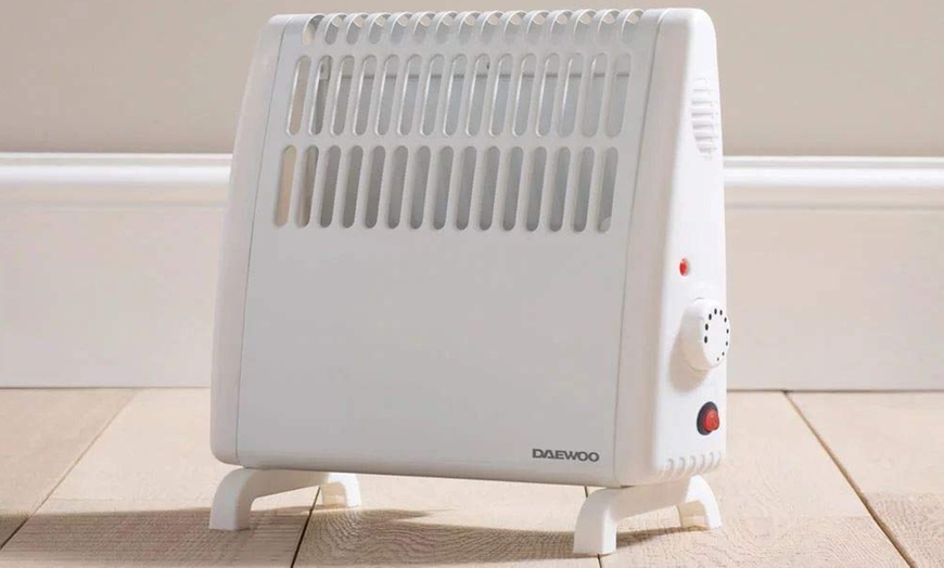 Image 1: Daewoo Mini Convector Heater 