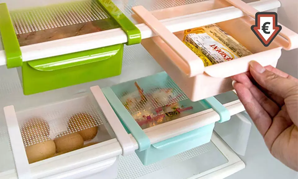 1x oder 2x Kühlschrank-Organizer in der Farbe nach Wahl - Primary Image