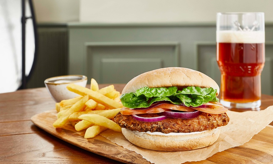 Image 2: Two Burgers & Two Drinks for 2 at participating Greene King-From 15/01