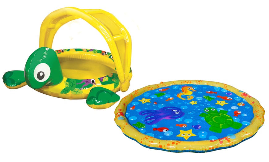 Image 5: Banzai Sprinkle Splash Play Mat