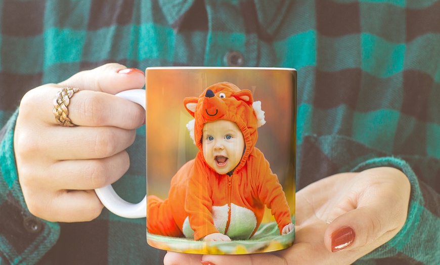 Image 6: Personalised Photo or Magic Mug from Printerpix