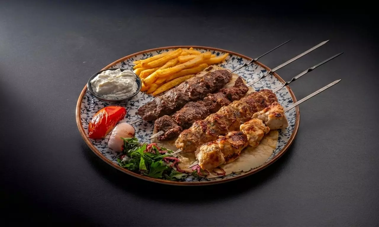 Savor Russian, Uzbek, & Arabic Cuisine in a Modern Lounge & Cafe