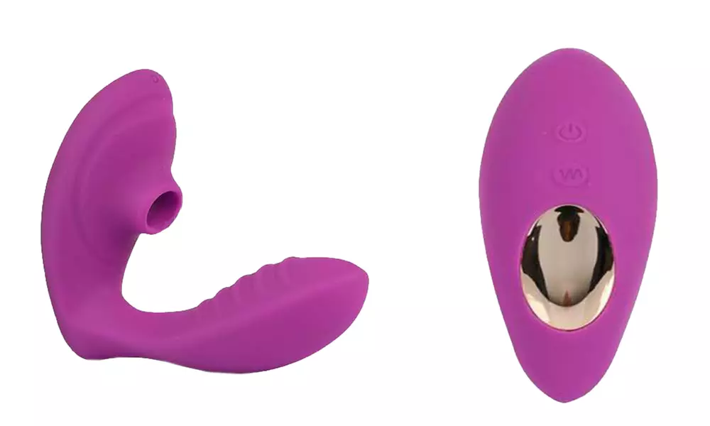 2-in-1 Clitoris Suction Vibrator - Primary Image