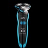 Image 2: One or Two Wet and Dry Wireless Electric Shavers in Blue and Silver