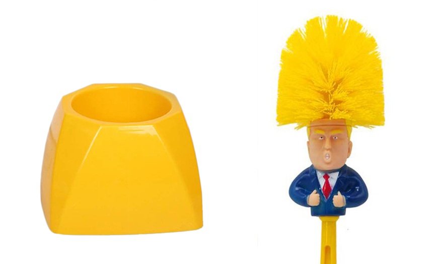 Image 3: Donald Trump Toilet Brush