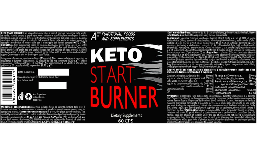 Image 7: Tot 720 'Keto Start Burner'-tabletten