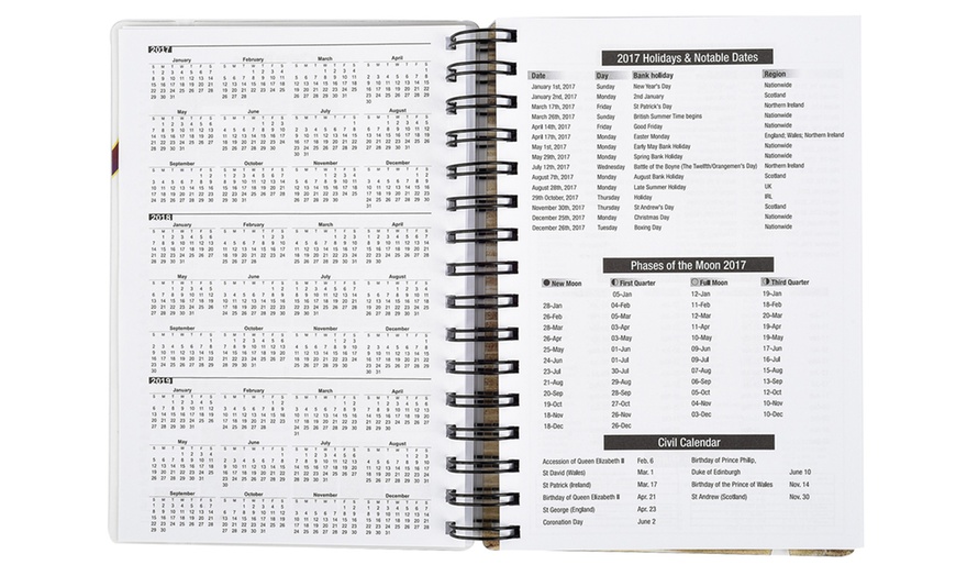 Image 7: Arpan A5 Spiral Mid-Year Diary