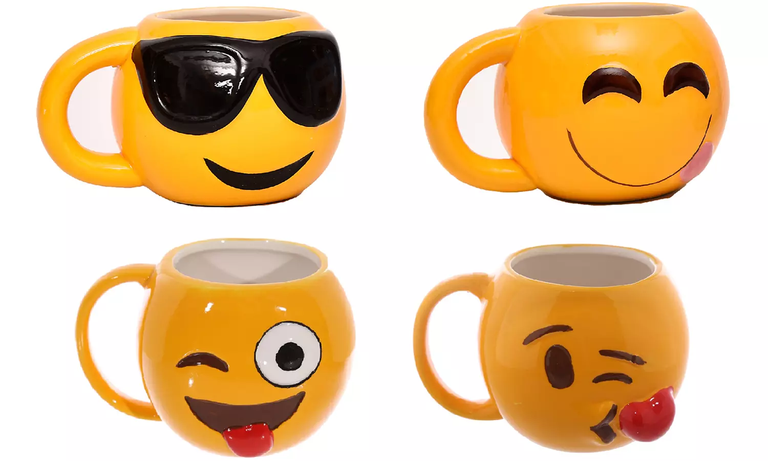 Ceramic Emoji Mug - Primary Image