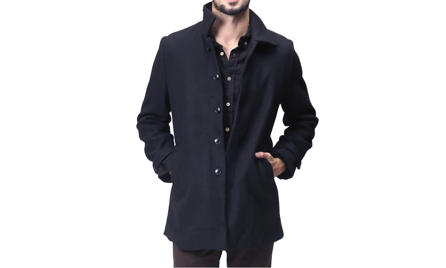 Image 2: Cappotto classico da uomo in lana