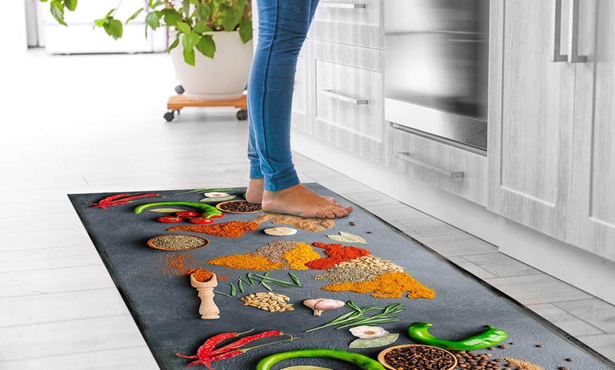 Image 10: Tapis de cuisine anti-dérapant