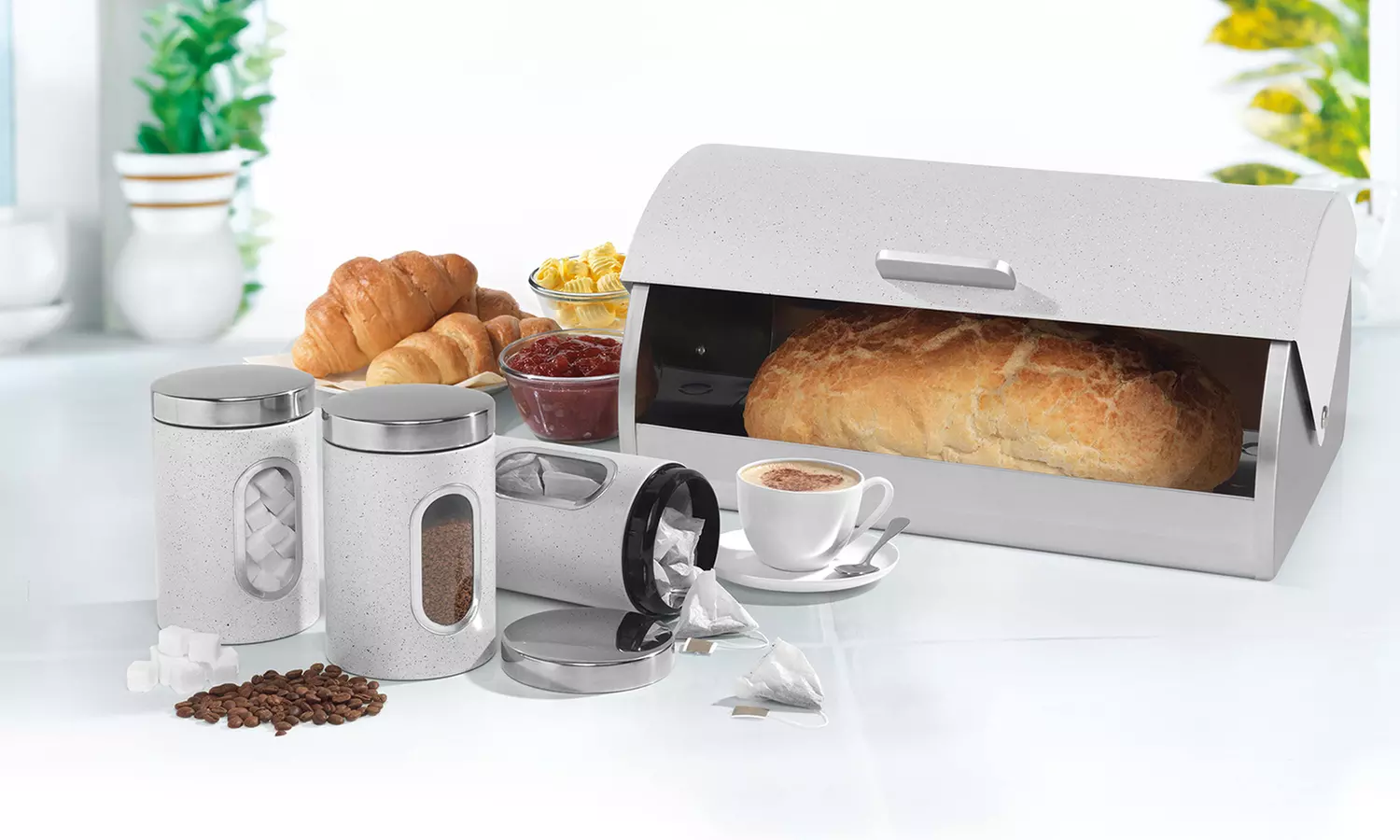 Ensemble de comptoir de la collection Salter Marble, 4 pièces - Primary Image