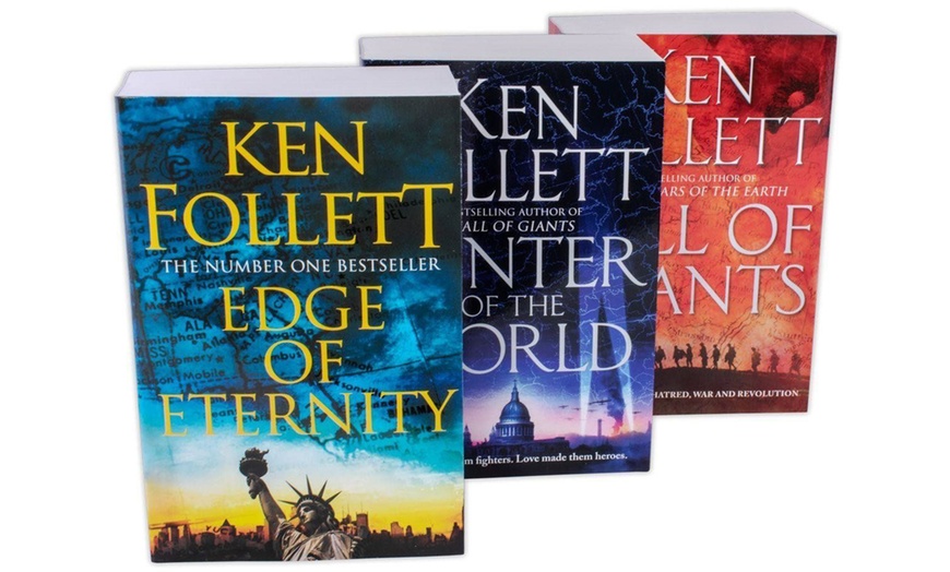 Image 3: Ken Follett Century Trilogy War Stories Collection