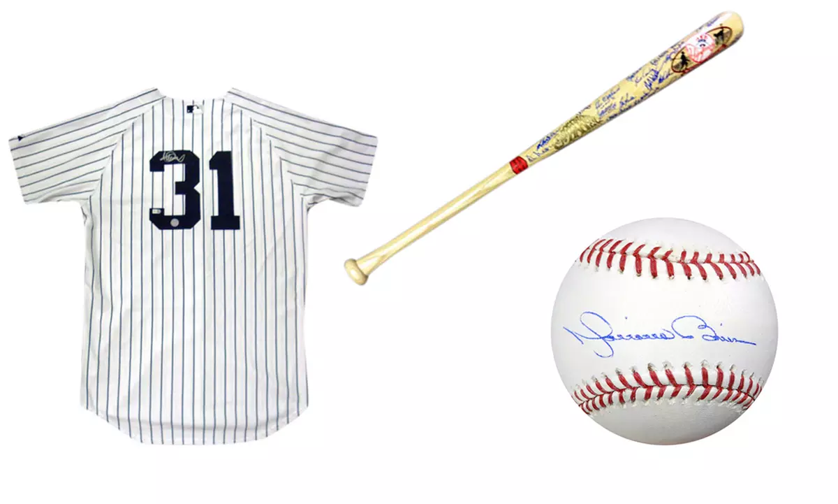 MLB New York Yankees Autographed Memorabilia - Primary Image