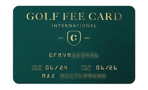 Golf wereldwijd voordeliger met de Golf Fee Card® International