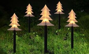 Five-Pack of Christmas Solar Lights