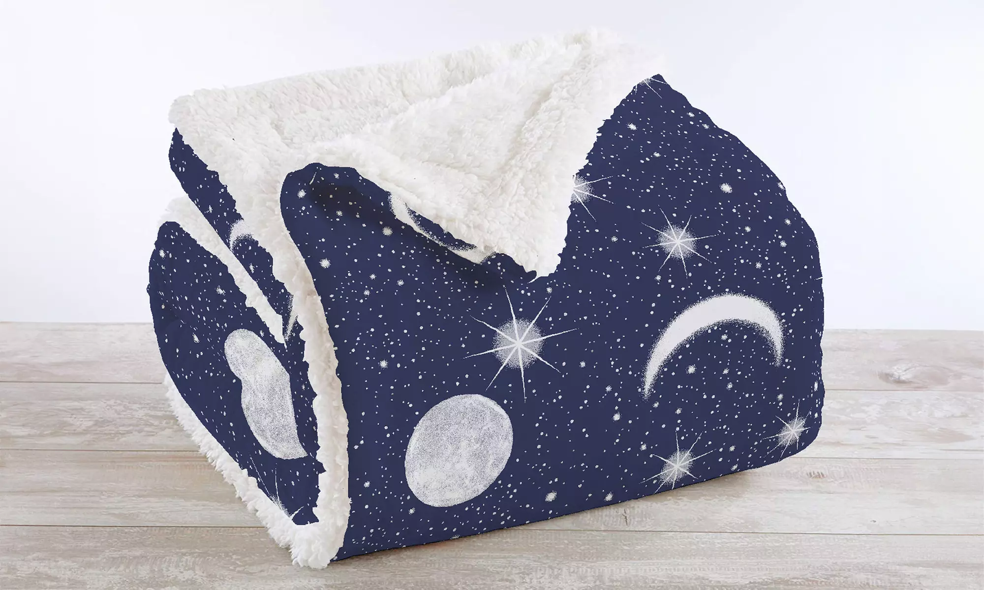 Warme Sherpa-Decke „Vermont“