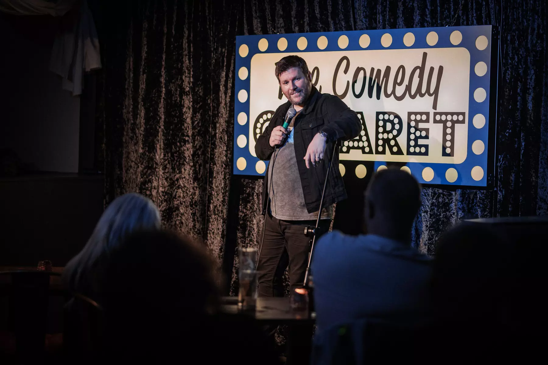 Saturday night comedy show for One/Two People Comedy Cabaret Glasgow