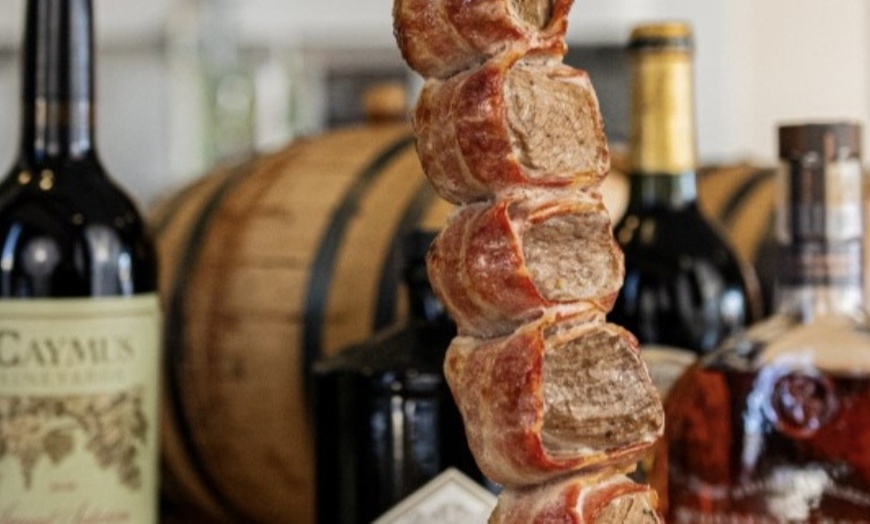 Image 9: All-You-Can-Eat Rodizio Dinner with Wine for 2 or 4 at Rio de Brazil Steakhouse Up to 28% Off