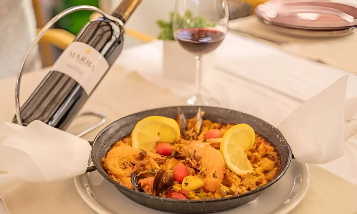 ¡Festín mediterráneo para 2! ¡Disfruta de la mejor cocina al solecito!