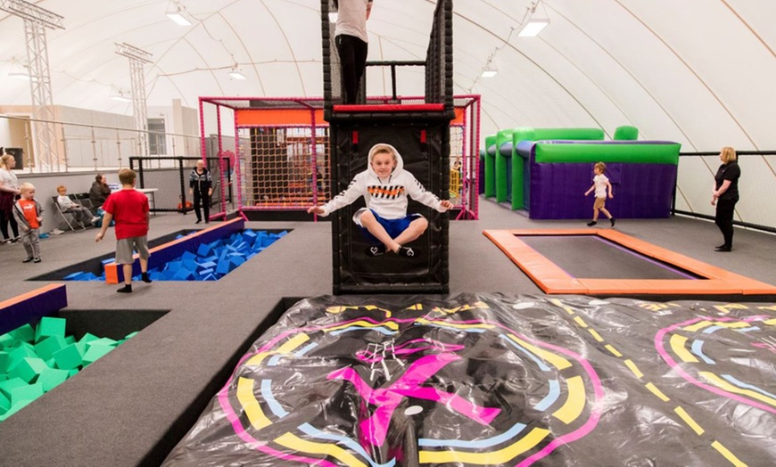 Image 7: Trampoline Park Entry