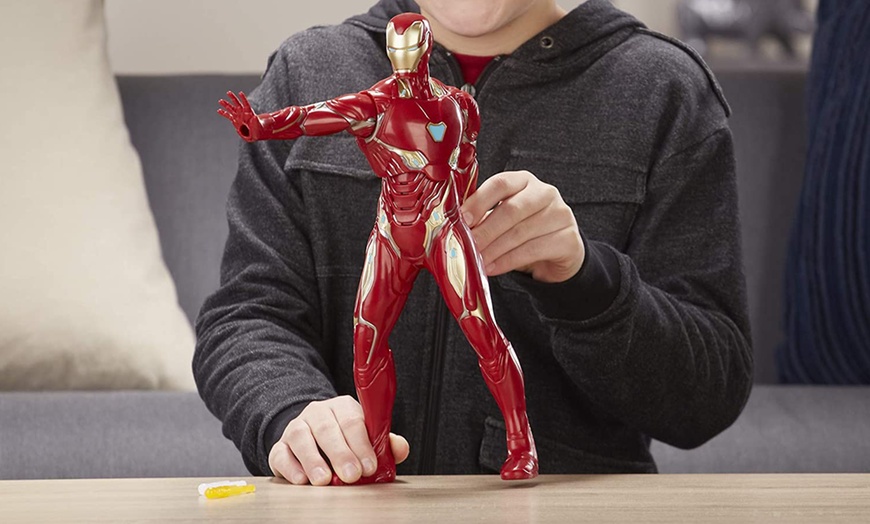 Image 3: Iron Man Repulsor Blast Figure