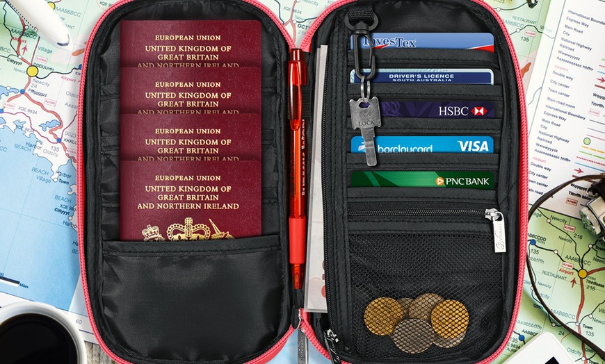 Image 33: Multifunctional Passport Holder and Wallet