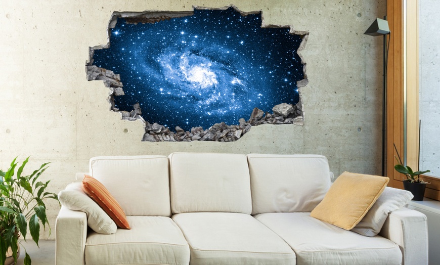 Image 9: 3D Broken Wall Sticker