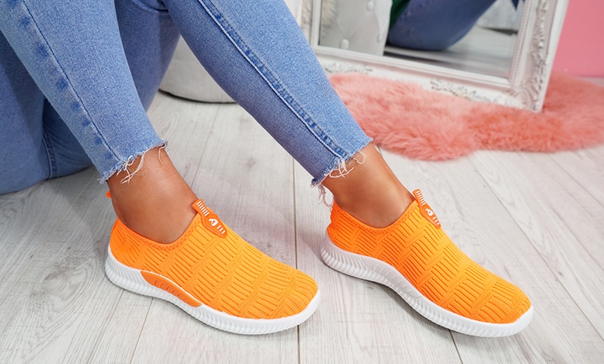 Image 21: Women's Sock-Style Trainers