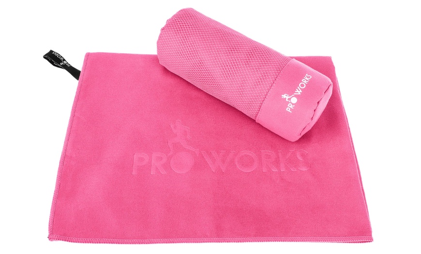 Image 38: Proworks Microfibre Towel