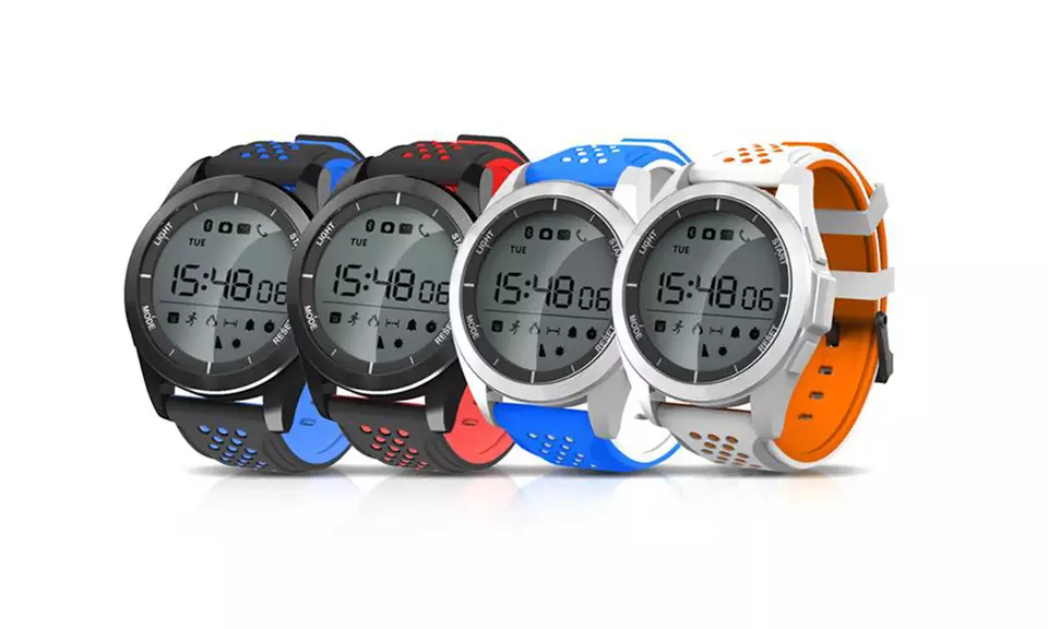 F3 wasserabweisende Sportuhr mit Gesundheits- und Fitness-Monitor in der Farbe nach Wahl inkl. Versand - Primary Image