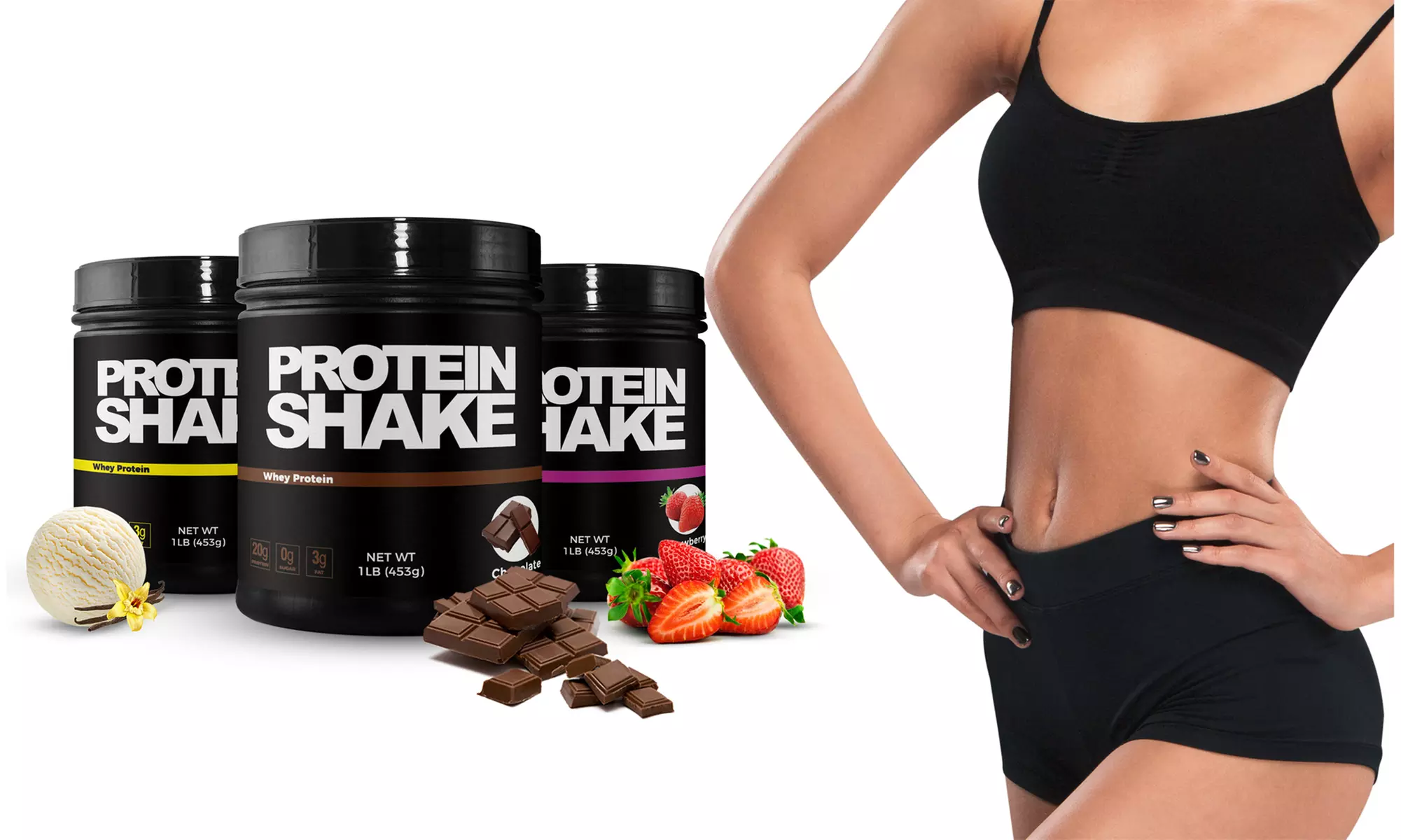 Women's Sugar-Free Whey Protein Powder (1 Lb.) - Primary Image