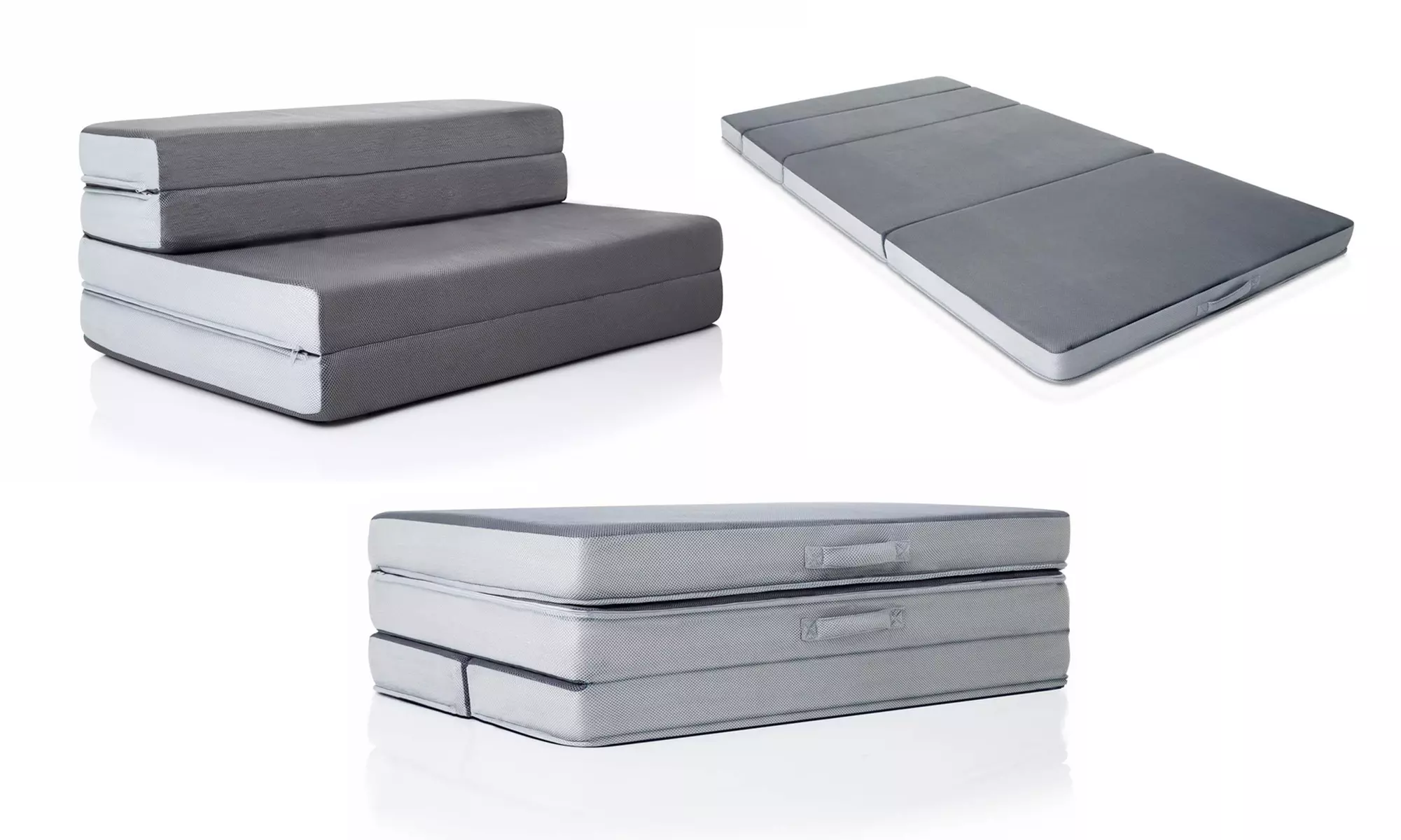 Lucid 4" Folding Mattress/Sofa Bed - Primary Image