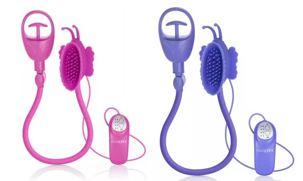 Cal Exotics Vibrating Butterfly Clitoral Pump - Primary Image