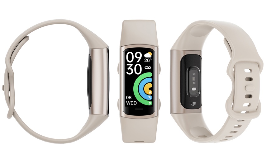 Image 14: Fitness Tracker Smart Watch BT 5.0 Body Thermometer BPM