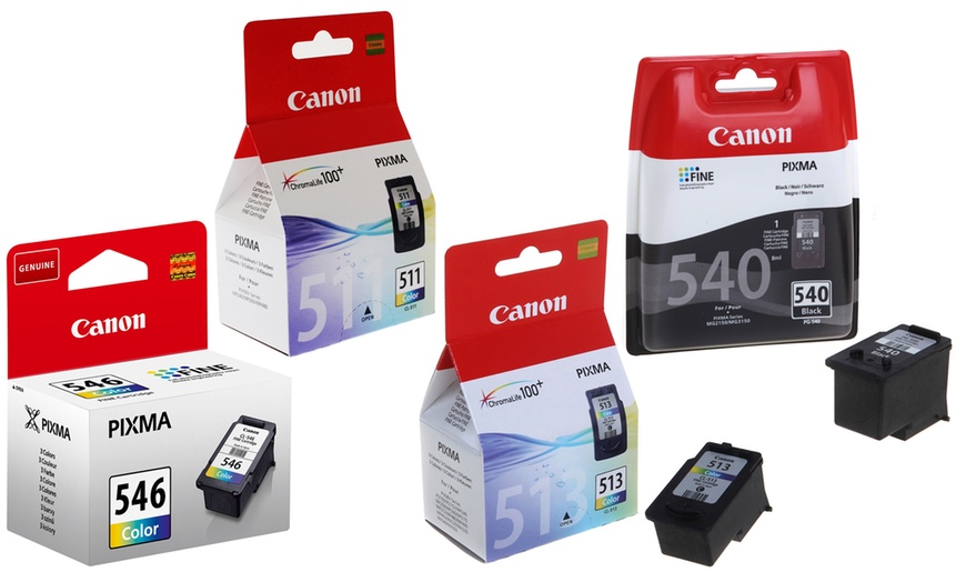 Image 1: Canon printer inkt cartridges