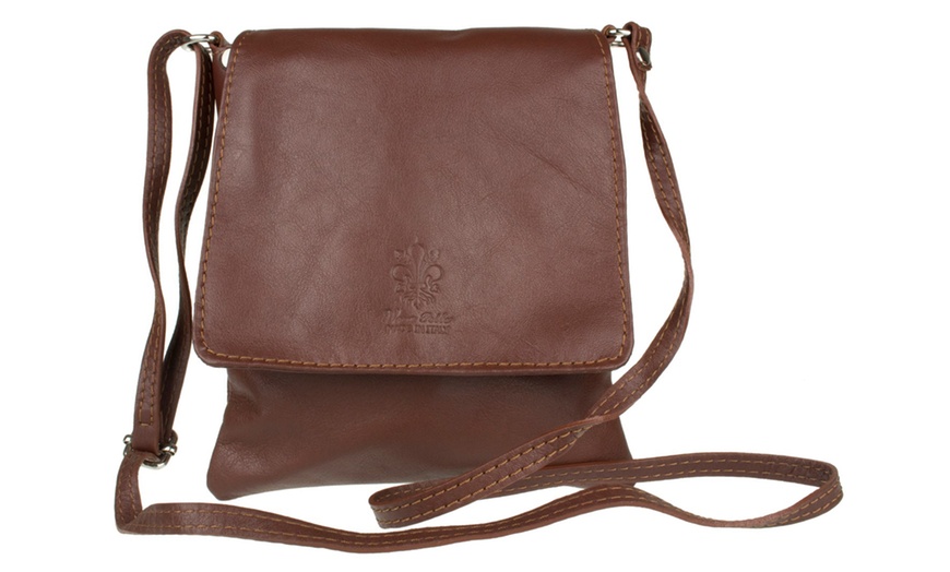 Image 7: Laura Leather Shoulder Bag