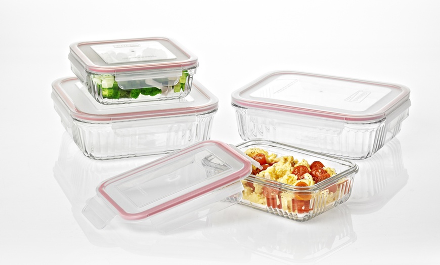 Image 10: Glasslock Food Storage Sets