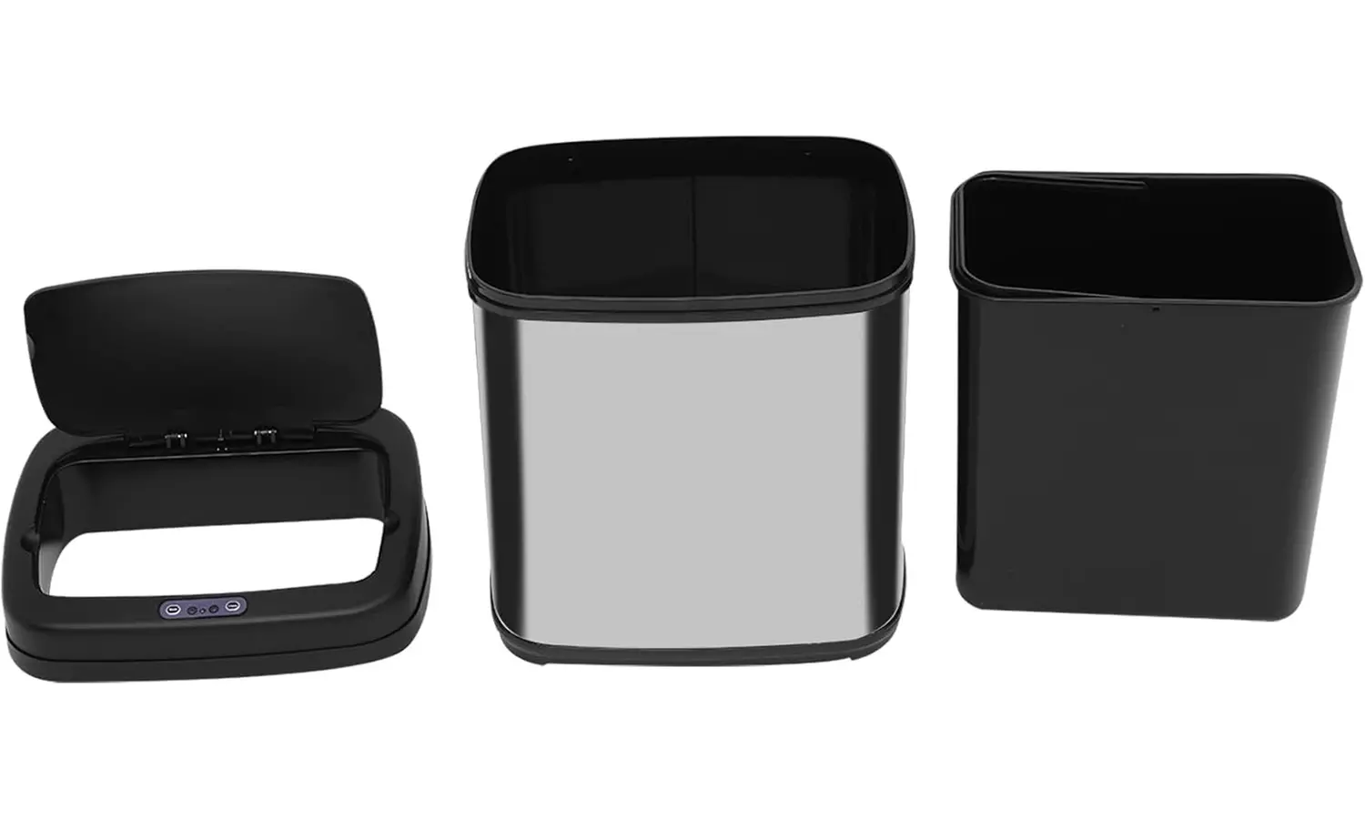 HomCom Stainless Steel Automatic Sensor Trash Bin