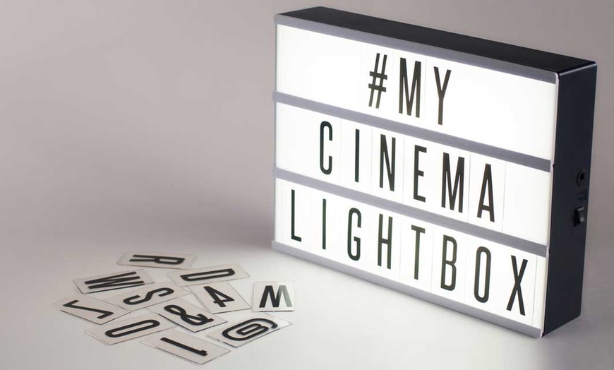 Image 1: Cinema Light Box